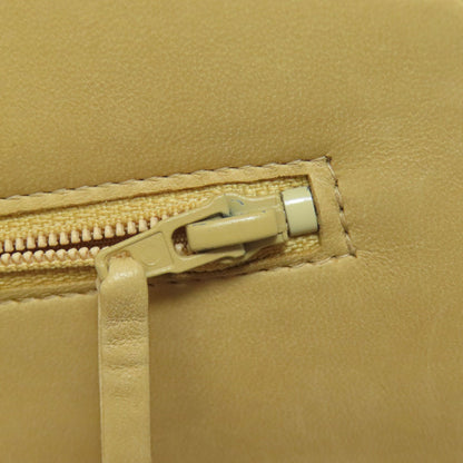 CHANEL   Chain Wallet COCO Mark GoldHardware Long wallet (with coin pocket)  Grained Calfskin Skin Ladies [Used]