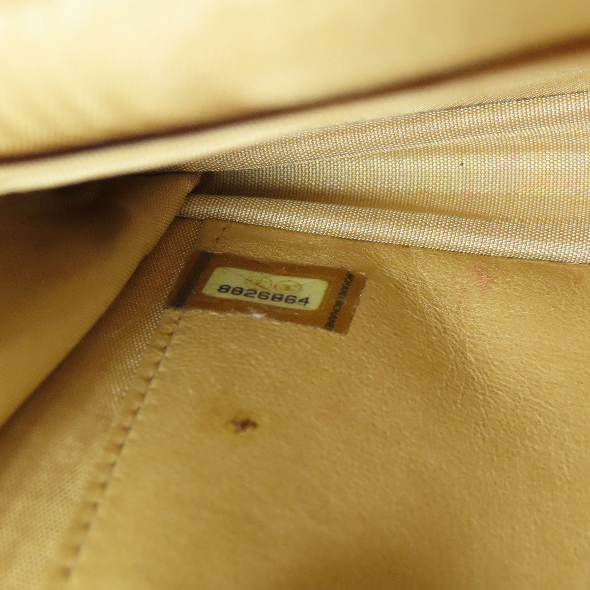 CHANEL   Chain Wallet COCO Mark GoldHardware Long wallet (with coin pocket)  Grained Calfskin Skin Ladies [Used]