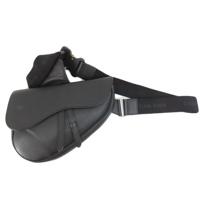 CHRISTIAN DIOR   body bag saddle Calf mens