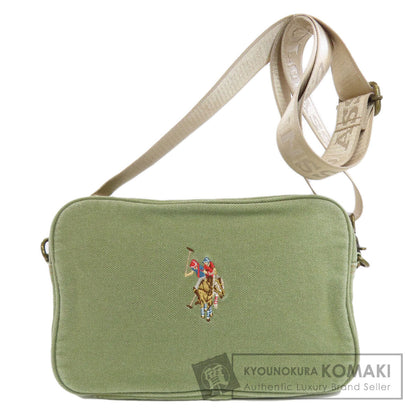 U.S. POLO ASSN. logo Shoulder Bag Canvas Ladies [Used]