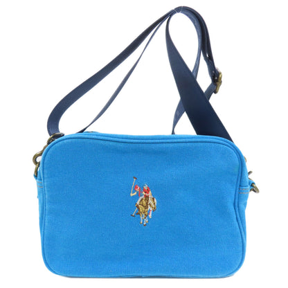 U.S. POLO ASSN. logo Shoulder Bag Canvas Ladies [Used]