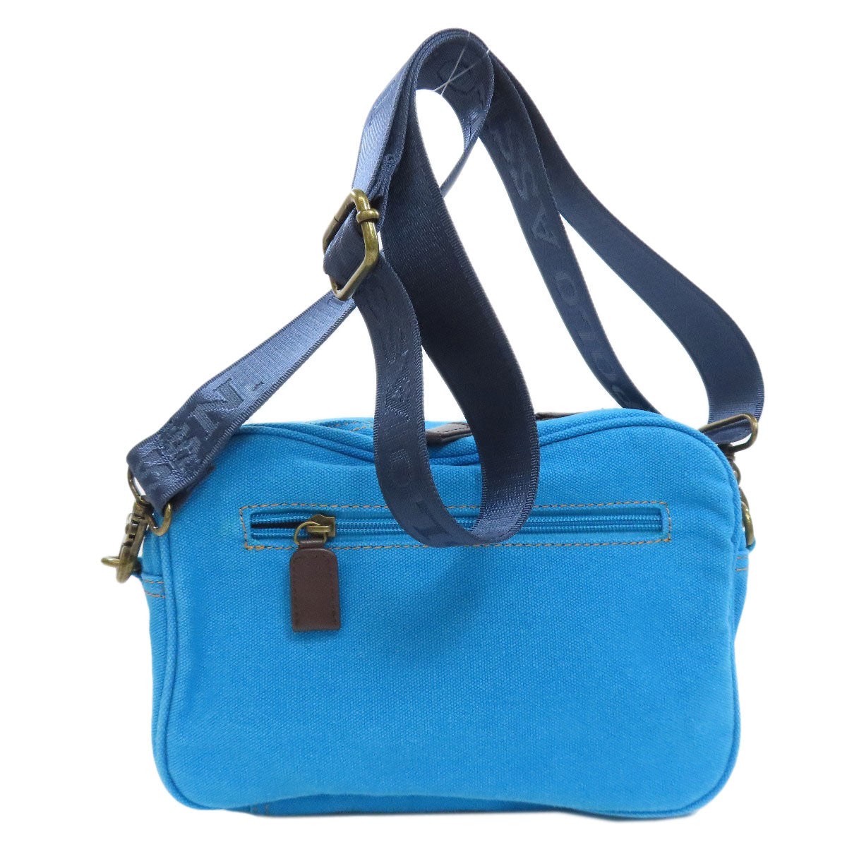 U.S. POLO ASSN. logo Shoulder Bag Canvas Ladies [Used]