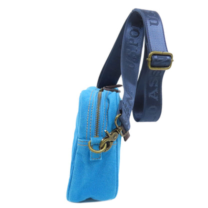 U.S. POLO ASSN. logo Shoulder Bag Canvas Ladies [Used]