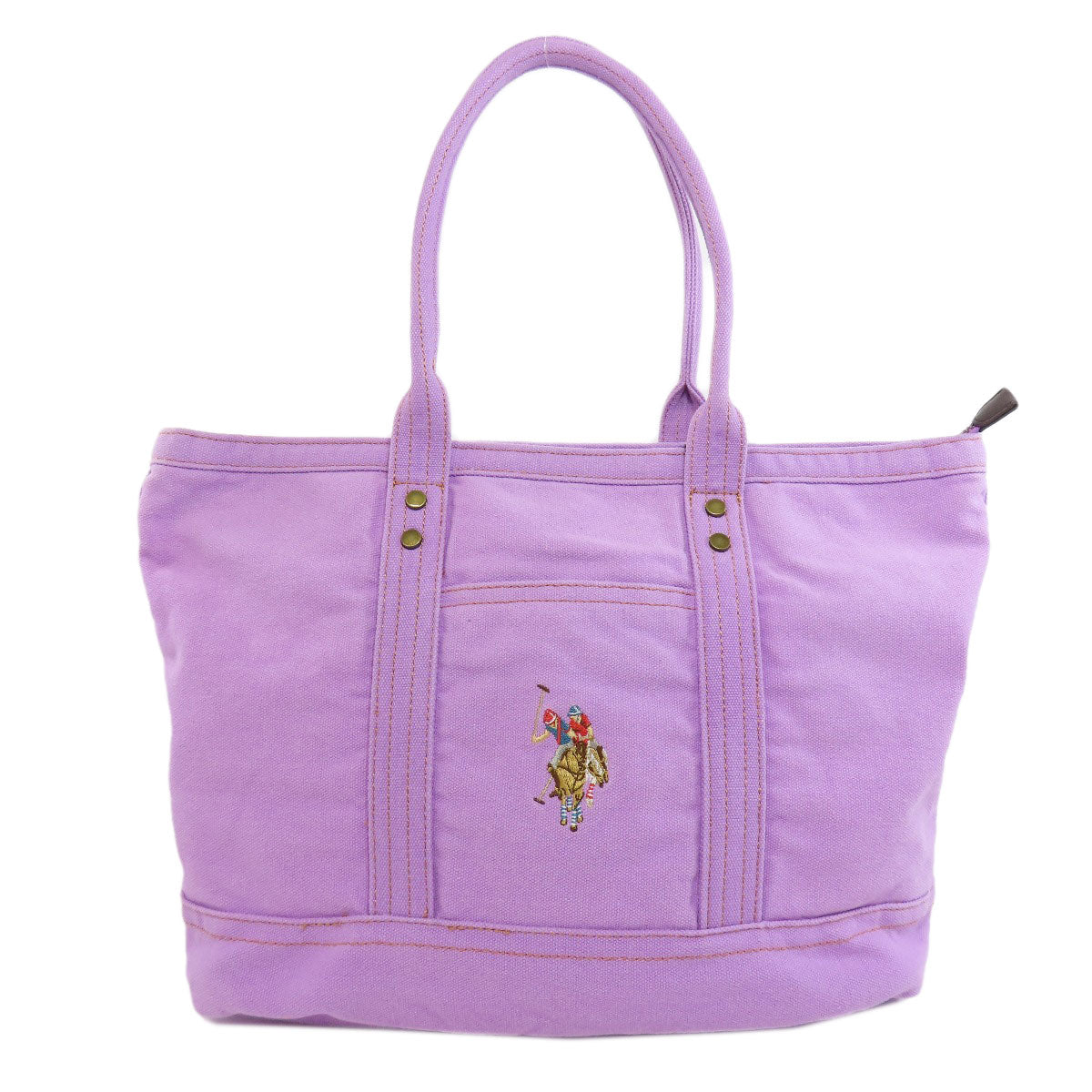 U.S. POLO ASSN. logo Tote Bag Canvas Ladies [Used]