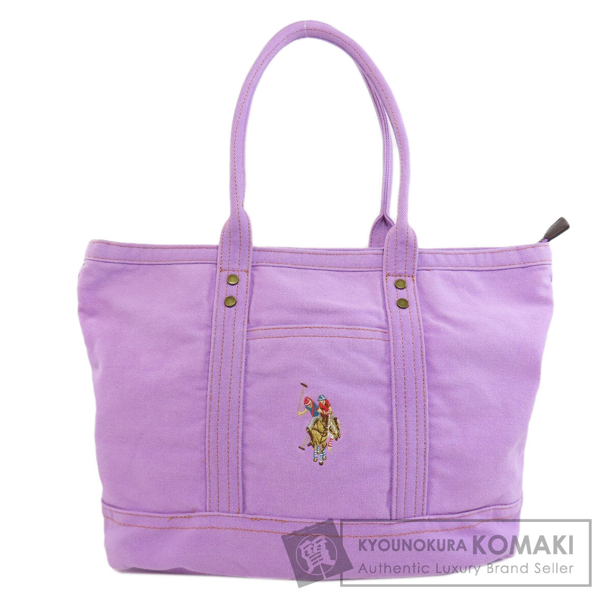 U.S. POLO ASSN. logo Tote Bag Canvas Ladies [Used]
