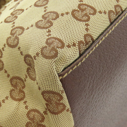 GUCCI  131228 Handbag GG Canvas Ladies