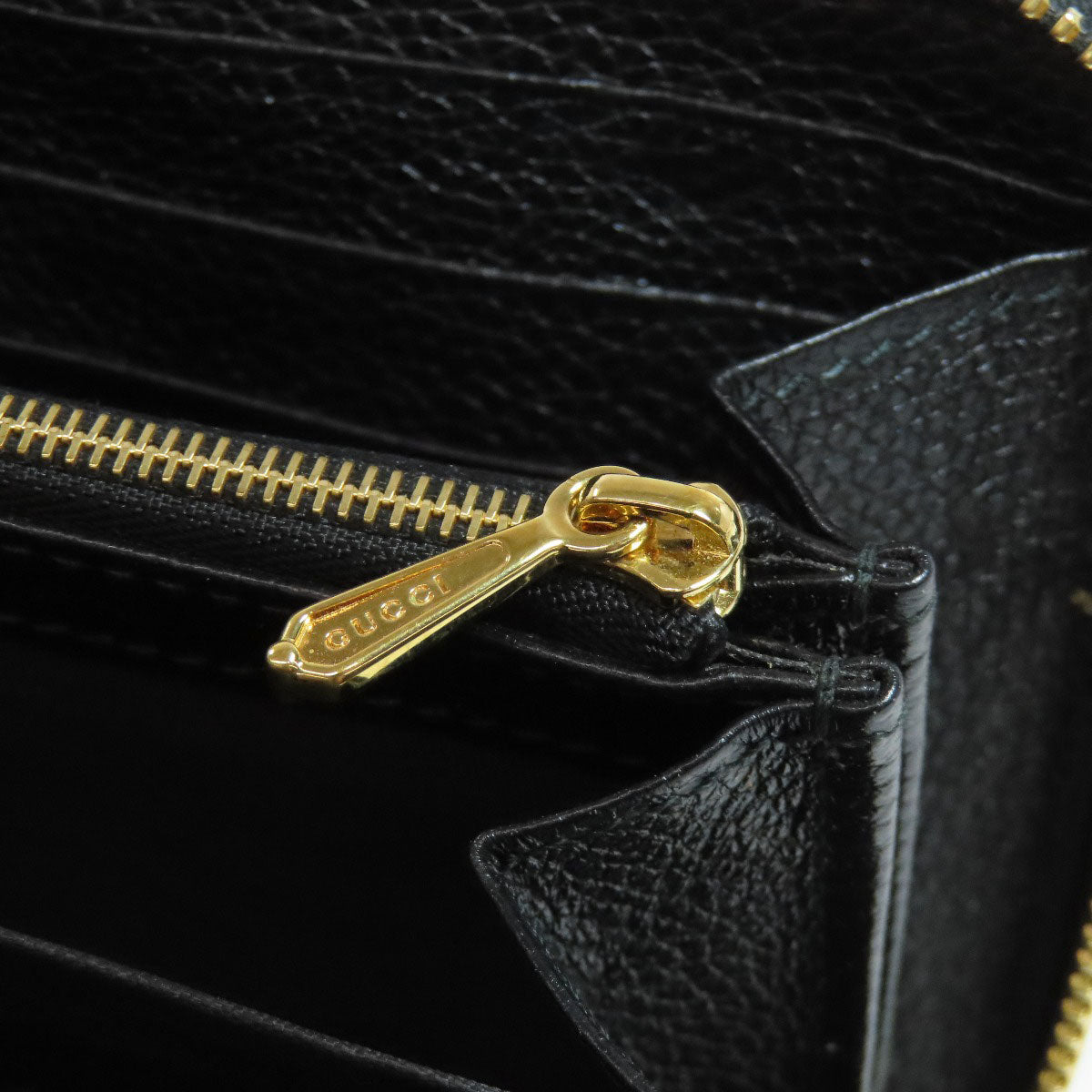 GUCCI  570661 Long wallet (with coin pocket) Zumi Leather Ladies
