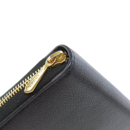 GUCCI  570661 Long wallet (with coin pocket) Zumi Leather Ladies