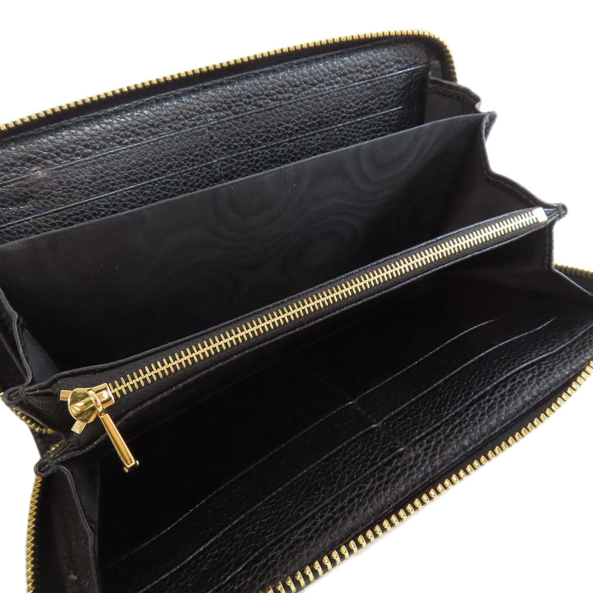 GUCCI  570661 Long wallet (with coin pocket) Zumi Leather Ladies
