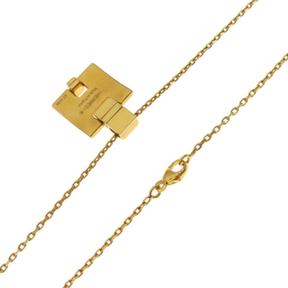 HERMES  ST0188 Necklace Eileen Metal Ladies