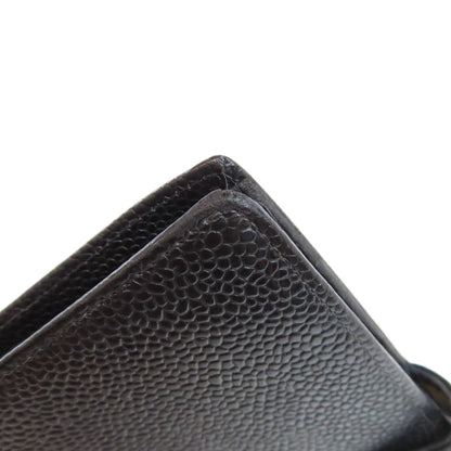 CHANEL COCO Mark Gamaguchi Wallet Long wallet (with coin pocket) Grained Calfskin Skin Ladies [Used]