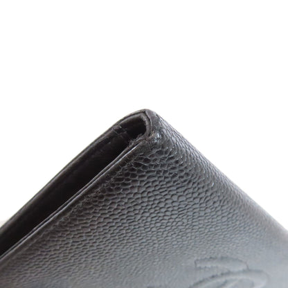 CHANEL COCO Mark Gamaguchi Wallet Long wallet (with coin pocket) Grained Calfskin Skin Ladies [Used]