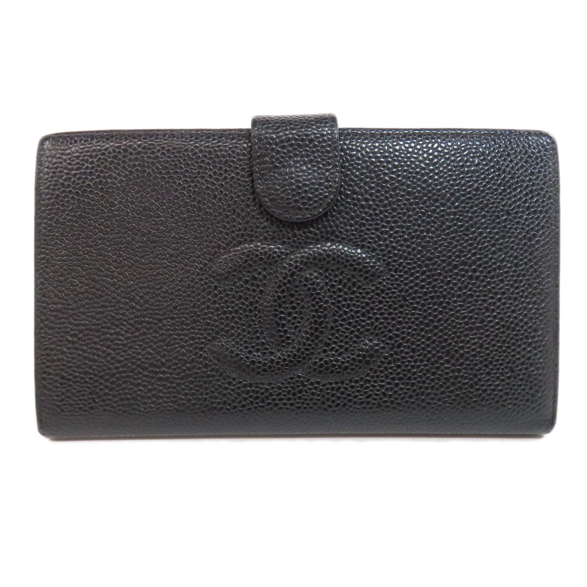 CHANEL COCO Mark Gamaguchi Wallet Long wallet (with coin pocket) Grained Calfskin Skin Ladies [Used]