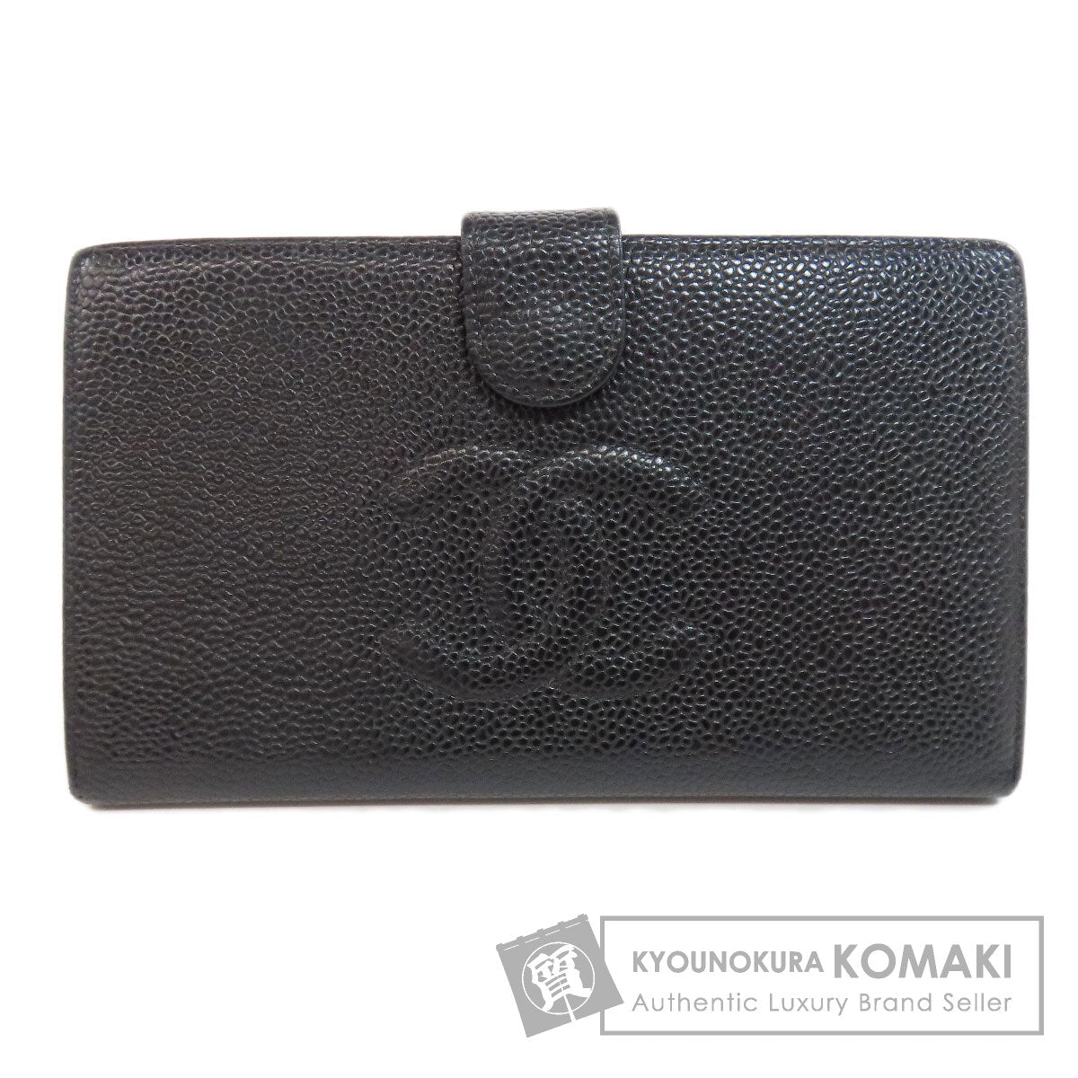 CHANEL COCO Mark Gamaguchi Wallet Long wallet (with coin pocket) Grained Calfskin Skin Ladies [Used]