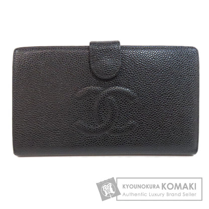 CHANEL COCO Mark Gamaguchi Wallet Long wallet (with coin pocket) Grained Calfskin Skin Ladies [Used]