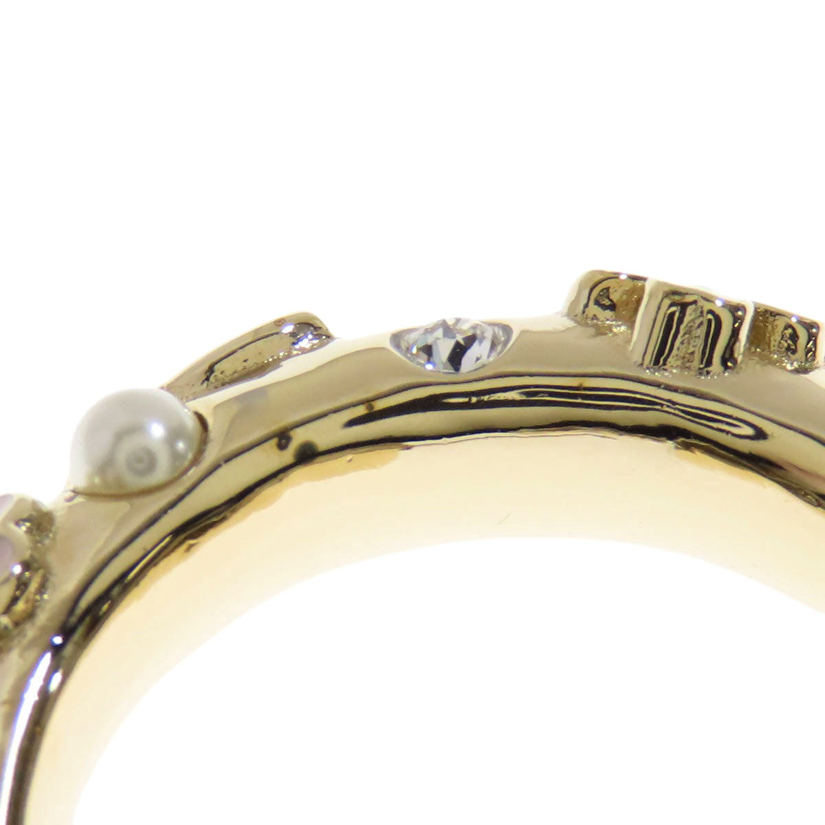 CHANEL Hoop earrings with flower motif earring Metal Ladies [Used]