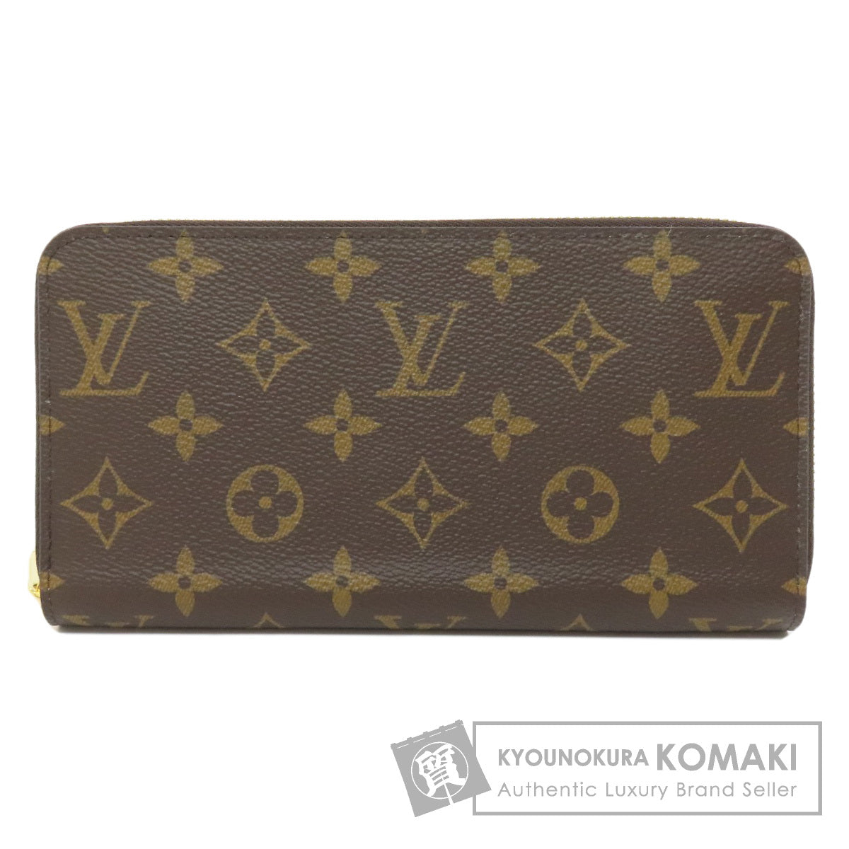 LOUIS VUITTON M41894 Zippy wallet Long wallet (with coin pocket) Monogram canvas Ladies [Used]