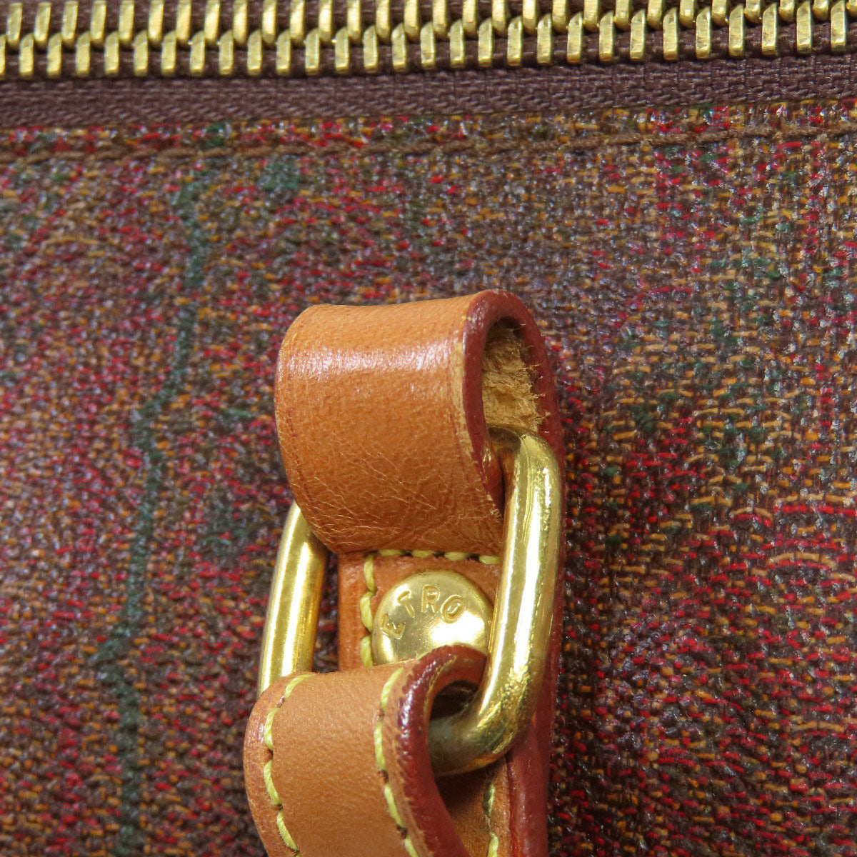 ETRO   Handbag Paisley pattern PVC Ladies