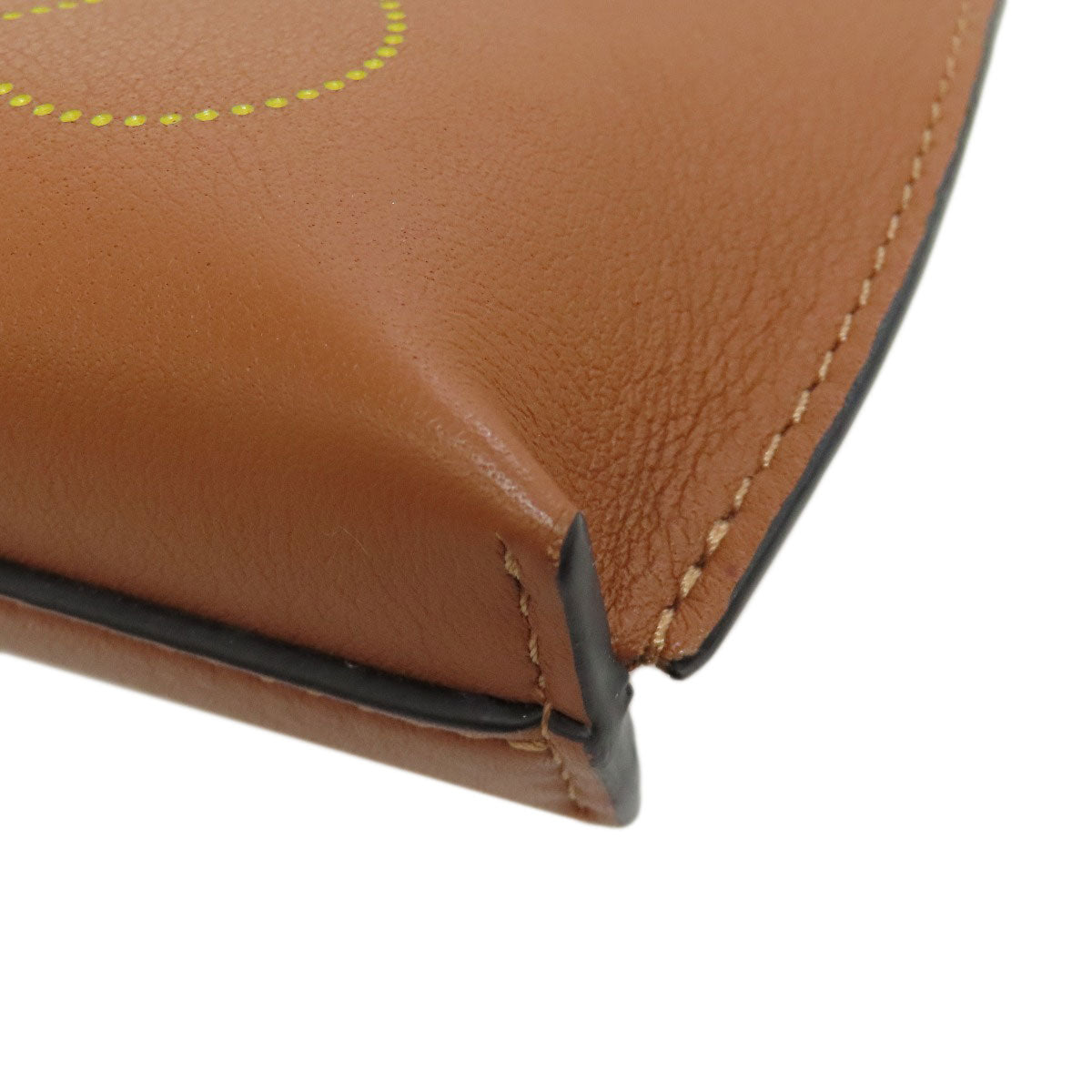 LOEWE T pouch anagram Accessory pouch Calf Ladies [Used]