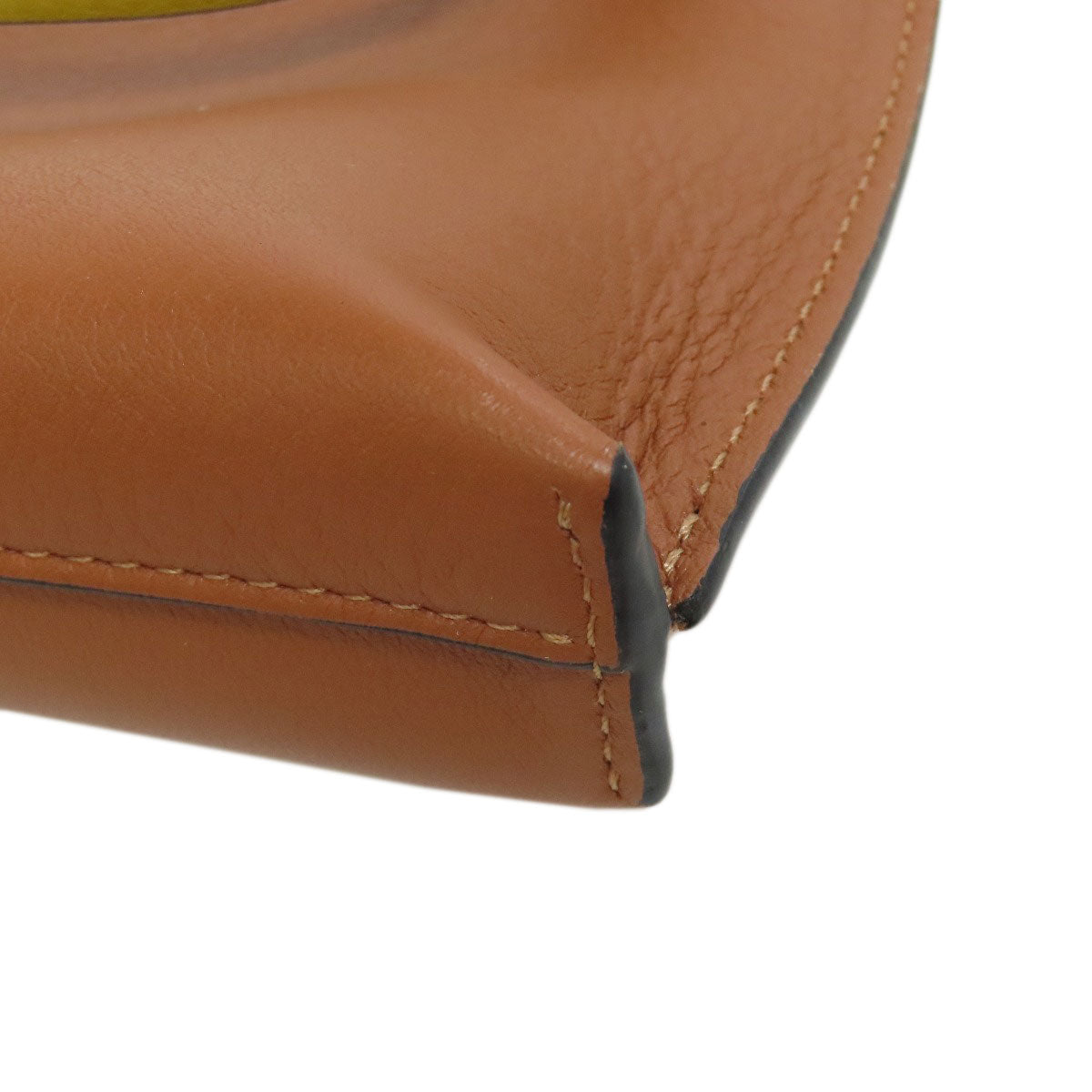 LOEWE T pouch anagram Accessory pouch Calf Ladies [Used]