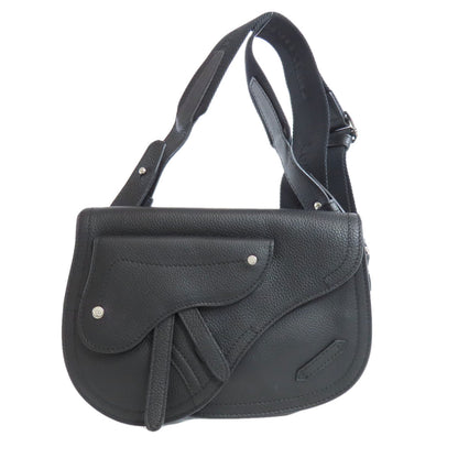 CHRISTIAN DIOR saddle Shoulder Bag Calf Ladies [Used]