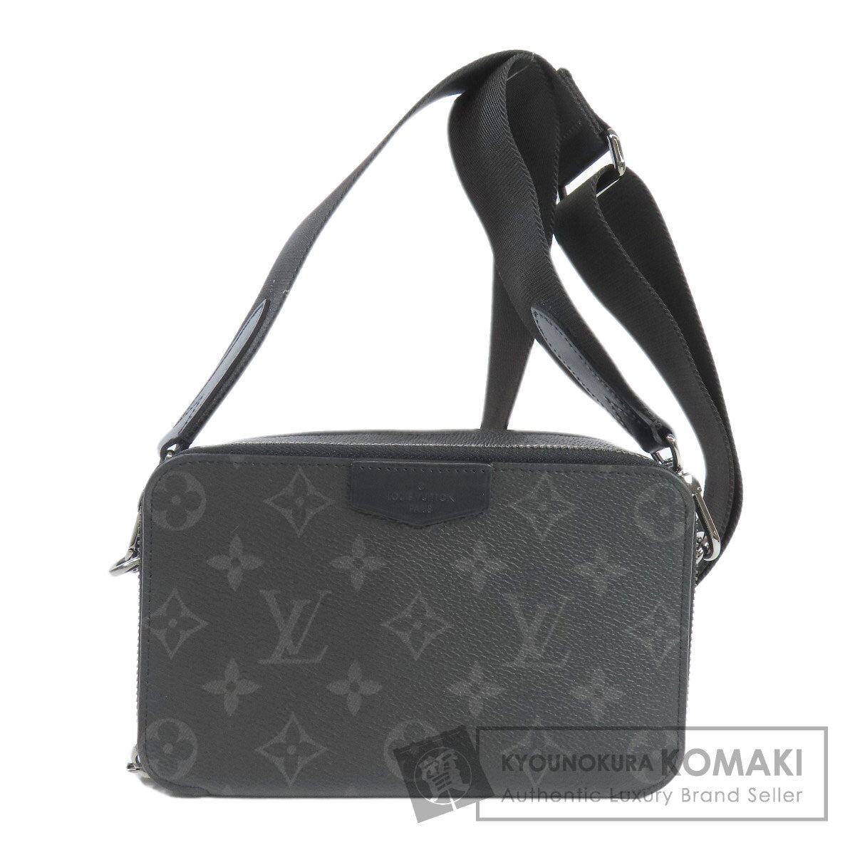 LOUIS VUITTON M81260 Alpha Wearables Shoulder Bag Monogram Eclipse mens [Used]