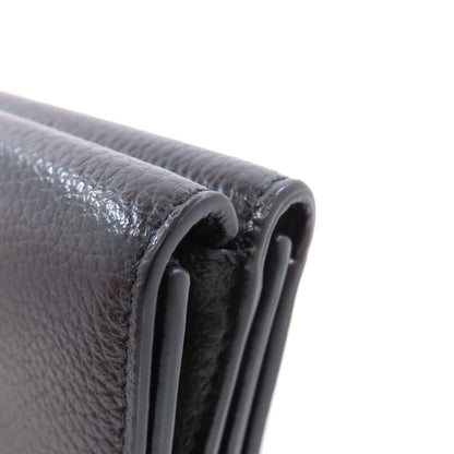 BALENCIAGA 664037 Tri-fold Wallet Mini Wallet Bifold Wallet with Coin Pocket Leather Ladies [Used]