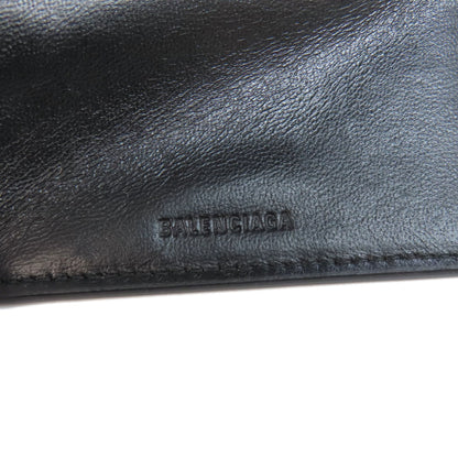BALENCIAGA 664037 Tri-fold Wallet Mini Wallet Bifold Wallet with Coin Pocket Leather Ladies [Used]
