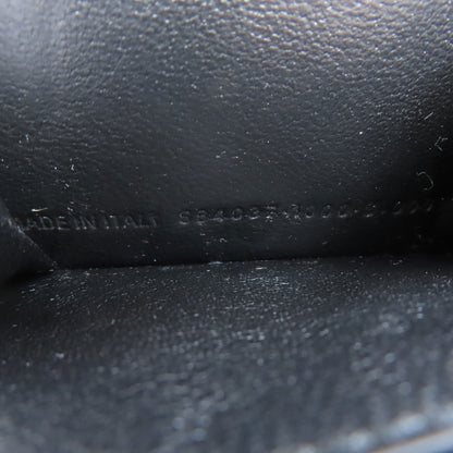 BALENCIAGA 664037 Tri-fold Wallet Mini Wallet Bifold Wallet with Coin Pocket Leather Ladies [Used]