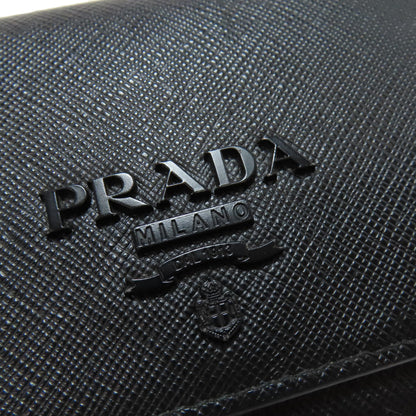PRADA Safiano Long wallet (with coin pocket) Leather Ladies [Used]
