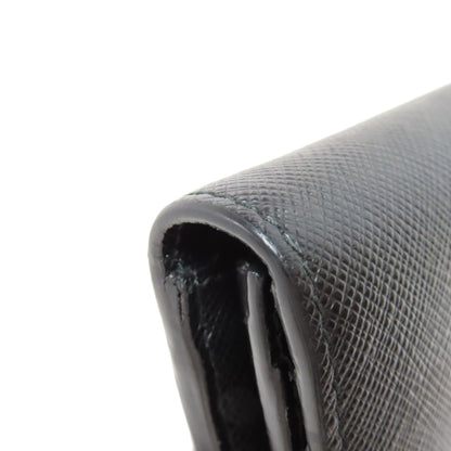 PRADA Safiano Long wallet (with coin pocket) Leather Ladies [Used]