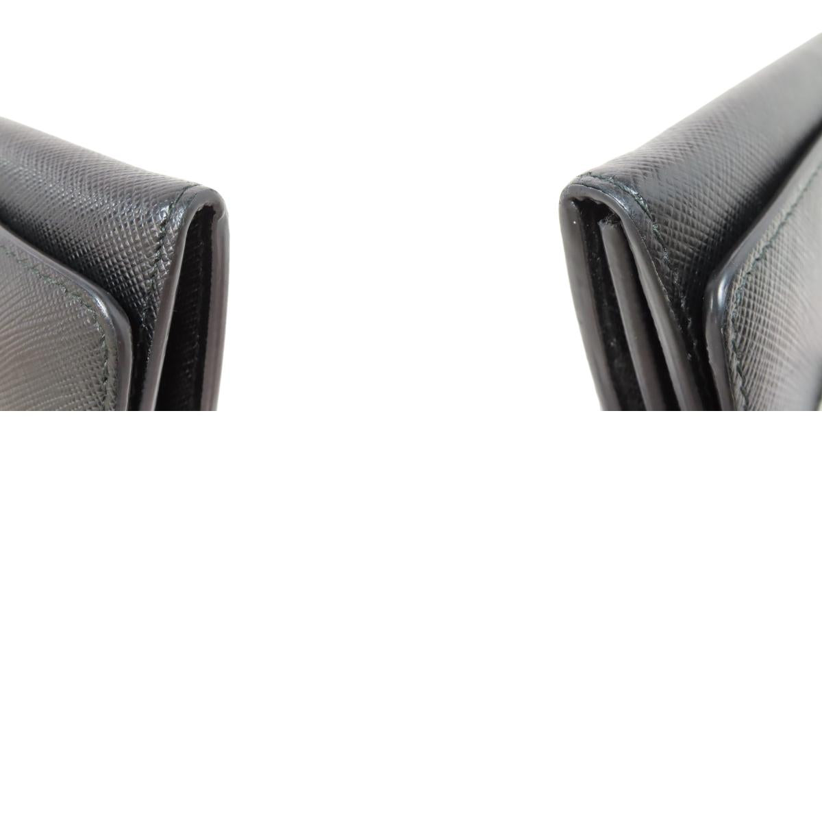 PRADA Safiano Long wallet (with coin pocket) Leather Ladies [Used]