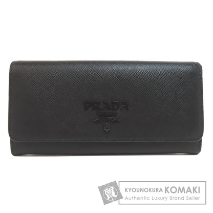 PRADA Safiano Long wallet (with coin pocket) Leather Ladies [Used]