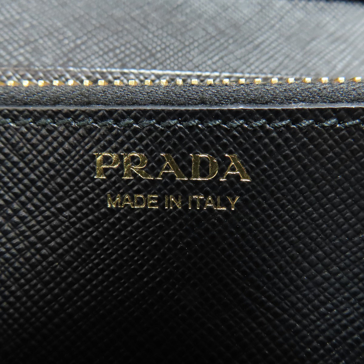 PRADA Safiano Long wallet (with coin pocket) Leather Ladies [Used]