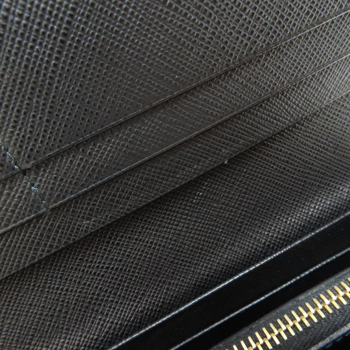 PRADA Safiano Long wallet (with coin pocket) Leather Ladies [Used]