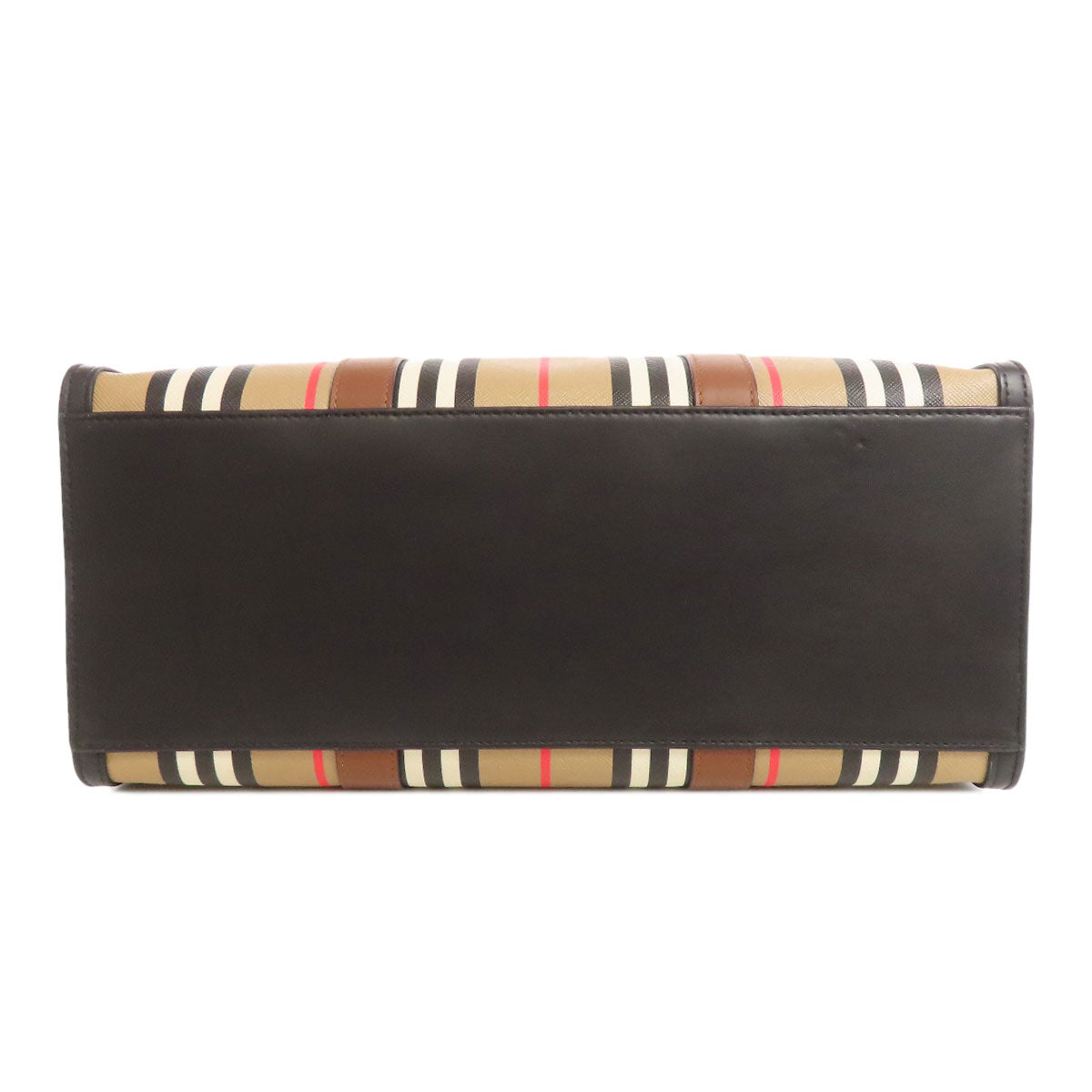 BURBERRY Stripe Tote Bag PVC Ladies [Used]