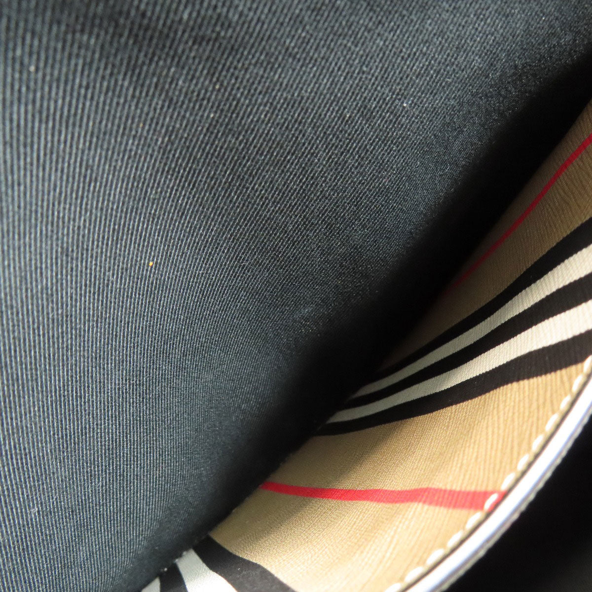 BURBERRY Stripe Tote Bag PVC Ladies [Used]
