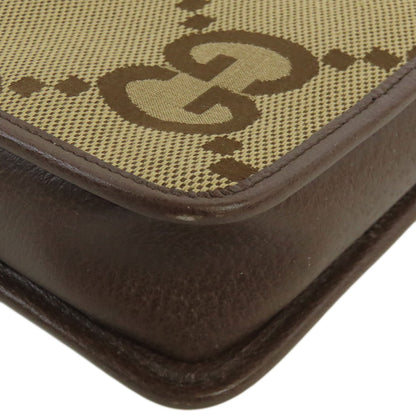 GUCCI 696075 Jumbo GG mini bag Shoulder Bag Canvas Ladies [Used]