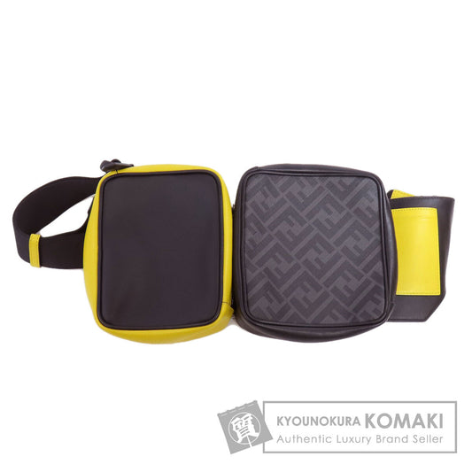 FENDI Zucca pattern body bag PVC CalfLadies [Used]