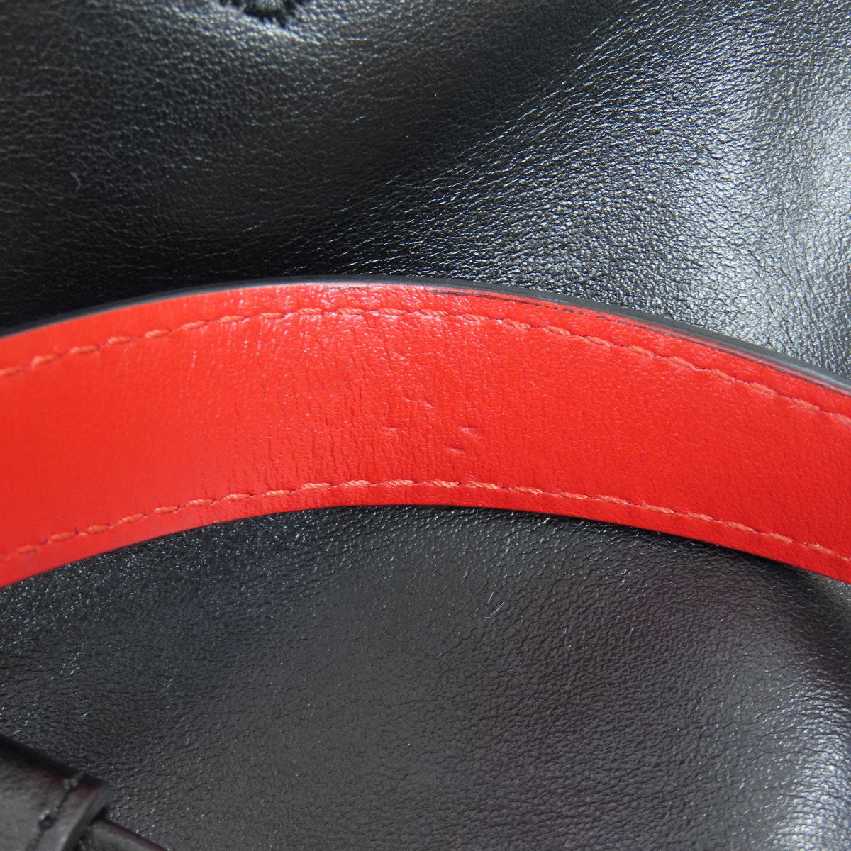 Christian Louboutin Marie Jane Bucket Shoulder Bag Calf Ladies [Used]