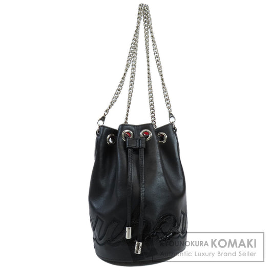 Christian Louboutin Marie Jane Bucket Shoulder Bag Calf Ladies [Used]