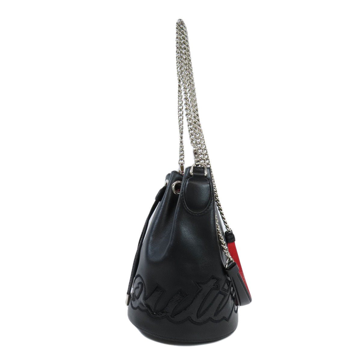 Christian Louboutin Marie Jane Bucket Shoulder Bag Calf Ladies [Used]