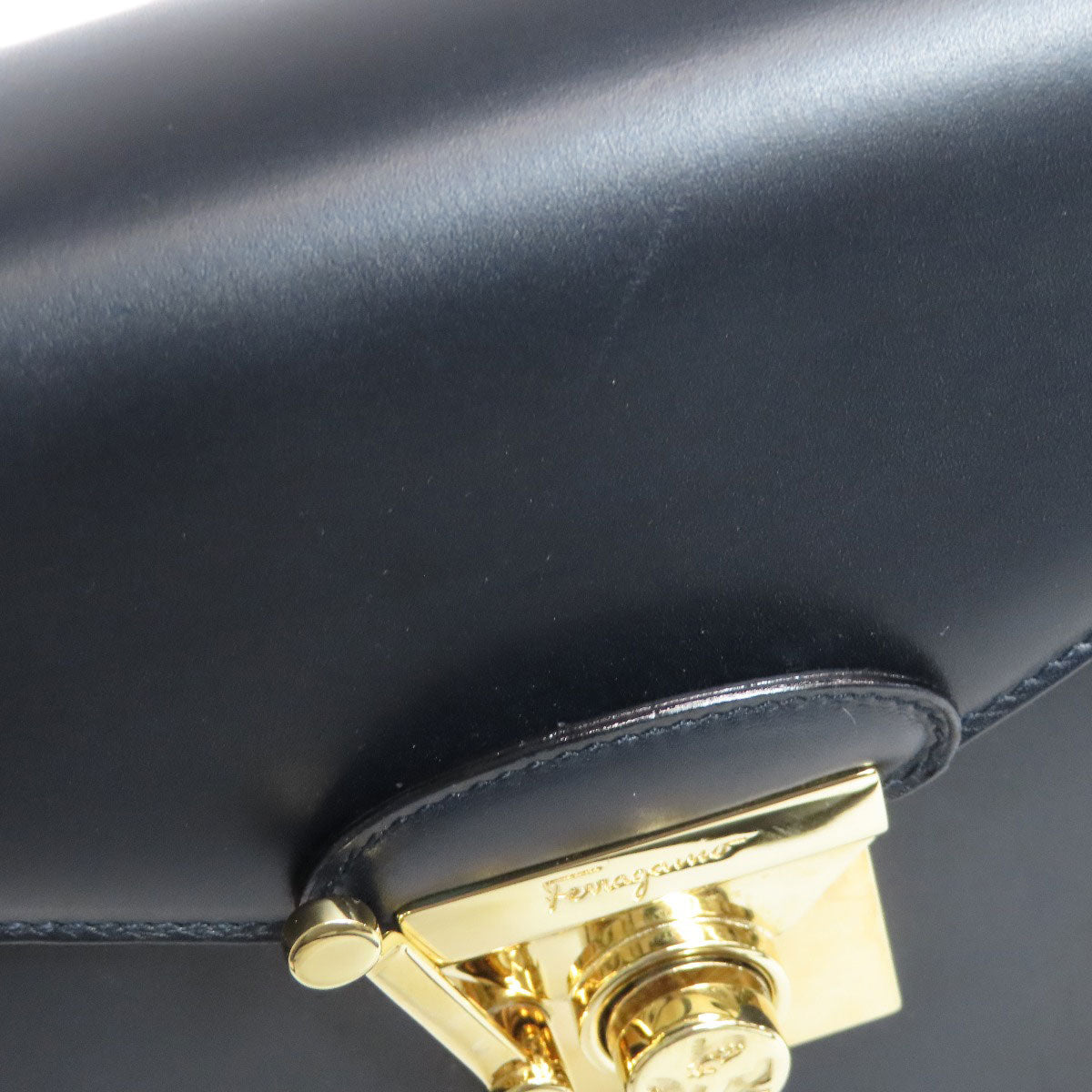 Salvatore Ferragamo 2WAY Handbag Leather Ladies [Used]