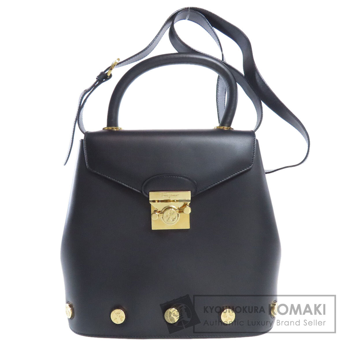 Salvatore Ferragamo 2WAY Handbag Leather Ladies [Used]