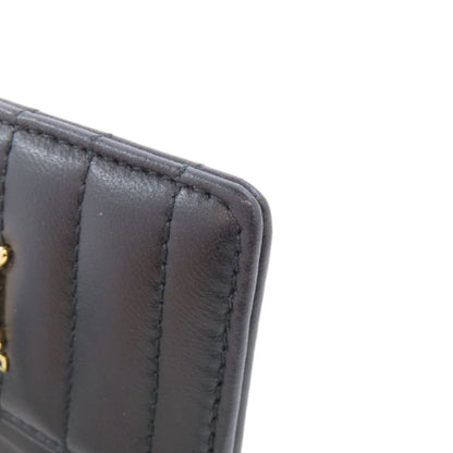 BURBERRY logo Card Case Leather Ladies [Used]