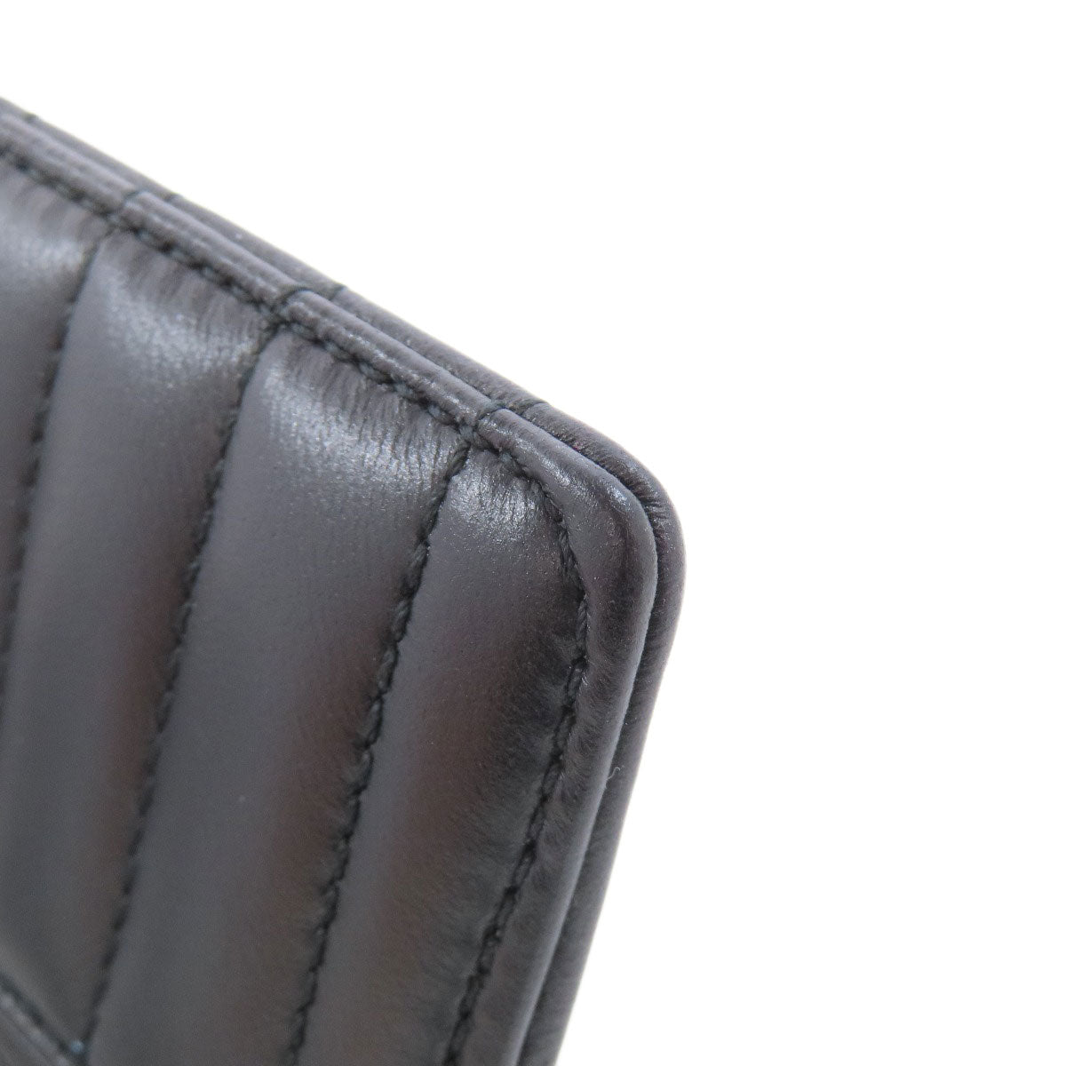 BURBERRY logo Card Case Leather Ladies [Used]