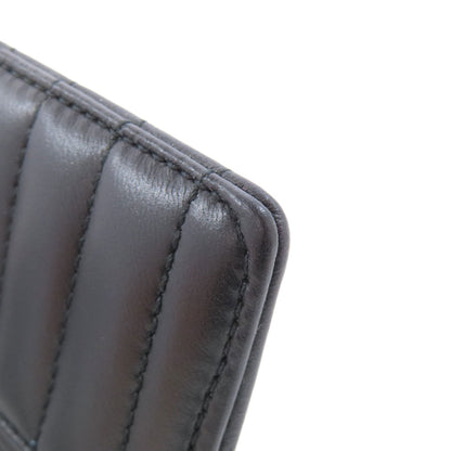 BURBERRY logo Card Case Leather Ladies [Used]
