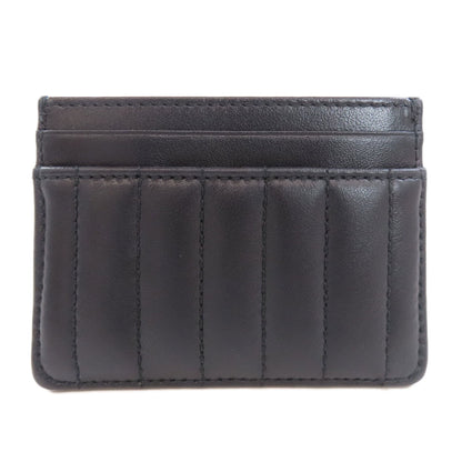 バーバリー ロゴ カードケース レザー レディース 【中古】【BURBERRY】