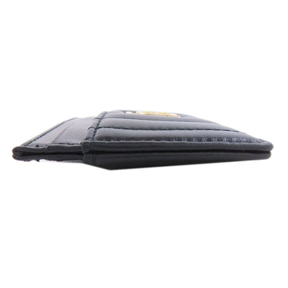 バーバリー ロゴ カードケース レザー レディース 【中古】【BURBERRY】