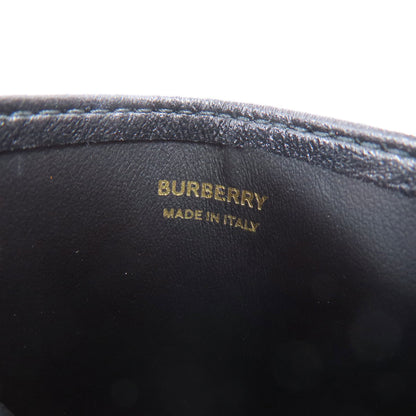 BURBERRY logo Card Case Leather Ladies [Used]